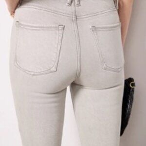 Good American Crop Mini Boot